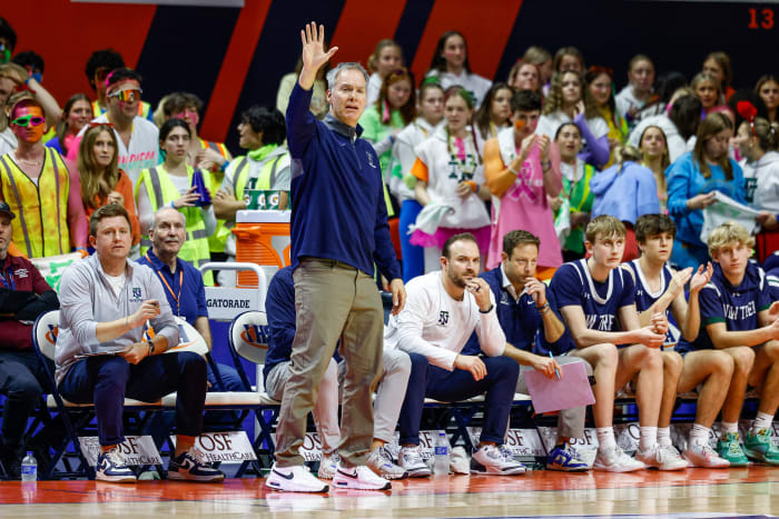 Homewood-Flossmoor New Trier Illinois boys basketball March 8 2024 Nate Latsch 26665